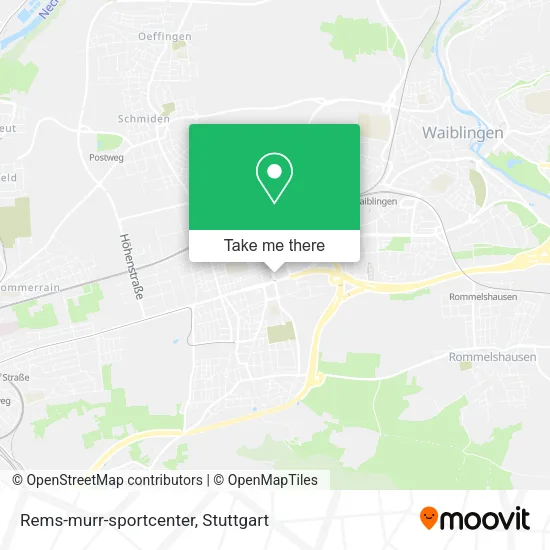 Карта Rems-murr-sportcenter