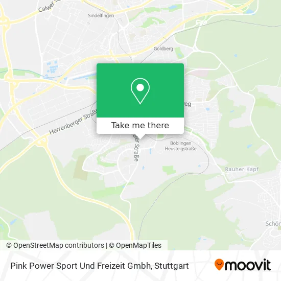 Карта Pink Power Sport Und Freizeit Gmbh