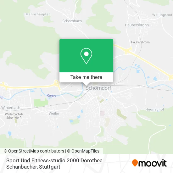 Карта Sport Und Fitness-studio 2000 Dorothea Schanbacher