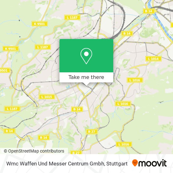 Wmc Waffen Und Messer Centrum Gmbh map