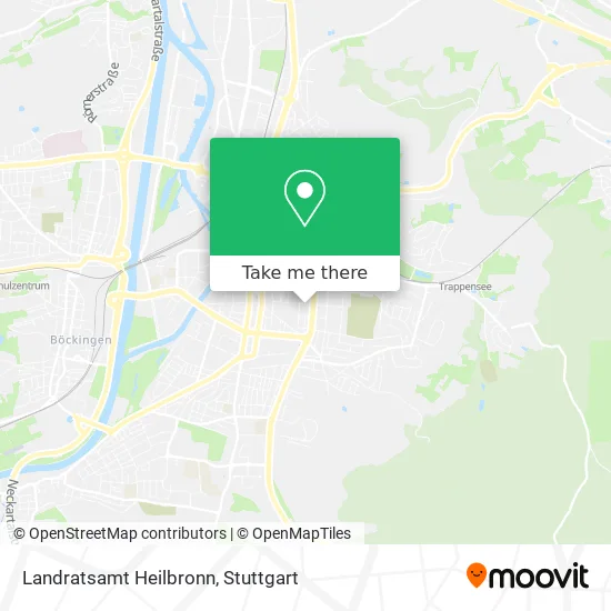 Карта Landratsamt Heilbronn