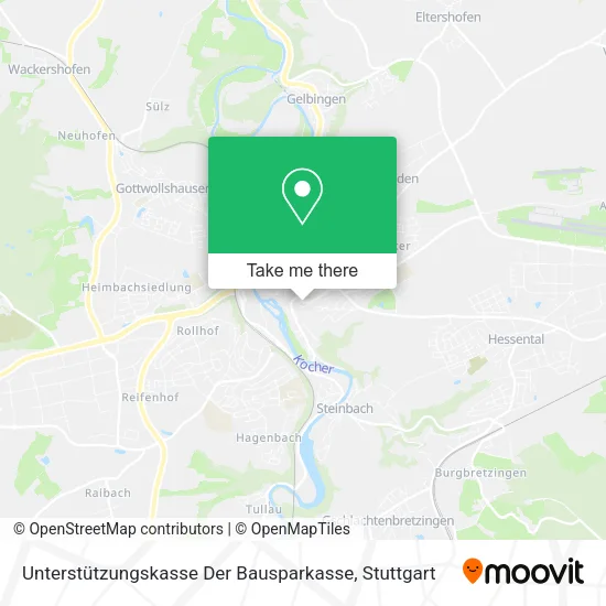 Карта Unterstützungskasse Der Bausparkasse