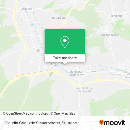 Карта Claudia Griauzde Steuerberater