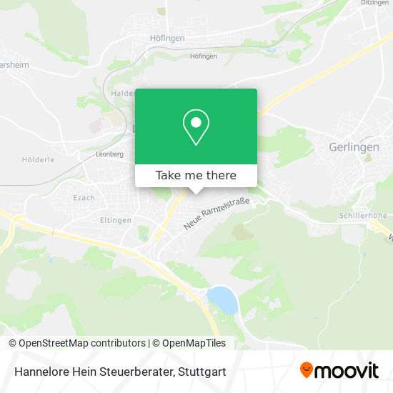 Hannelore Hein Steuerberater map
