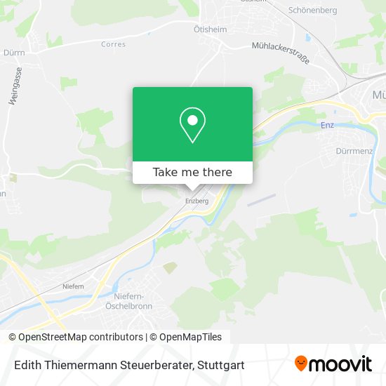 Edith Thiemermann Steuerberater map