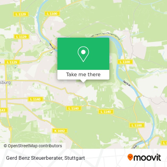 Gerd Benz Steuerberater map