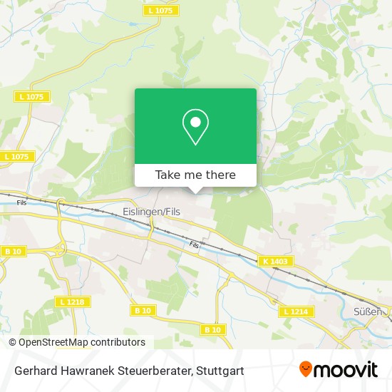 Gerhard Hawranek Steuerberater map