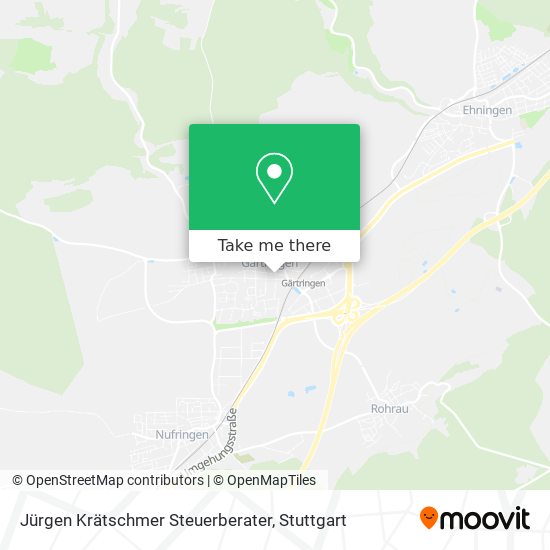 Jürgen Krätschmer Steuerberater map