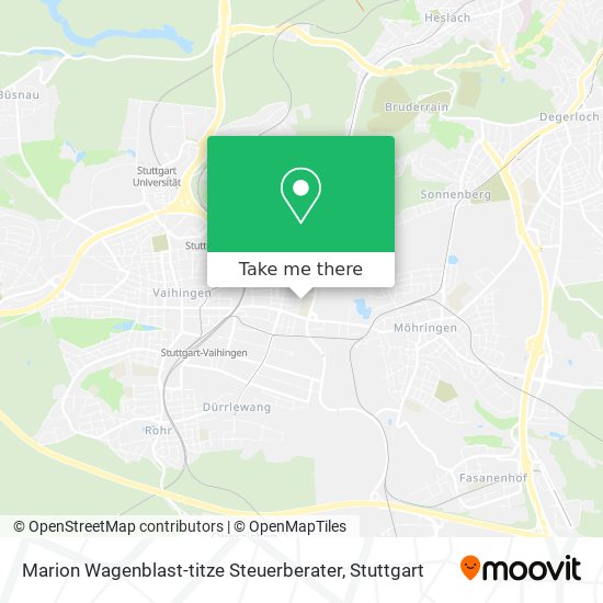 Карта Marion Wagenblast-titze Steuerberater