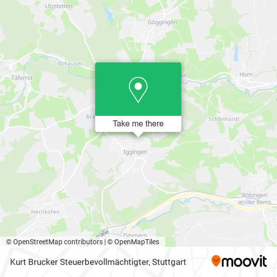 Карта Kurt Brucker Steuerbevollmächtigter