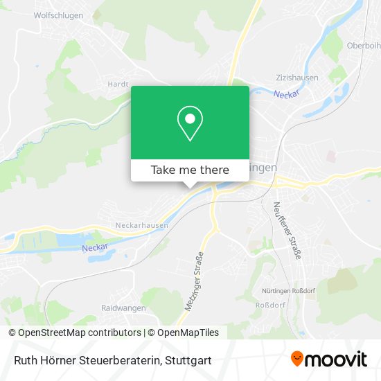 Ruth Hörner Steuerberaterin map