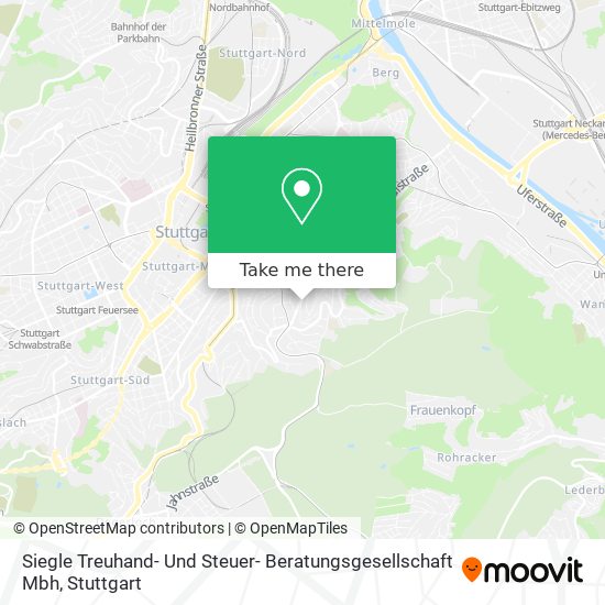 Карта Siegle Treuhand- Und Steuer- Beratungsgesellschaft Mbh