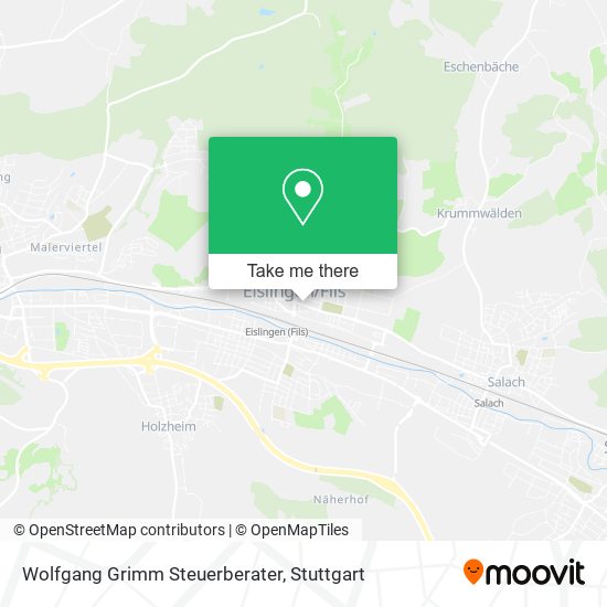 Wolfgang Grimm Steuerberater map