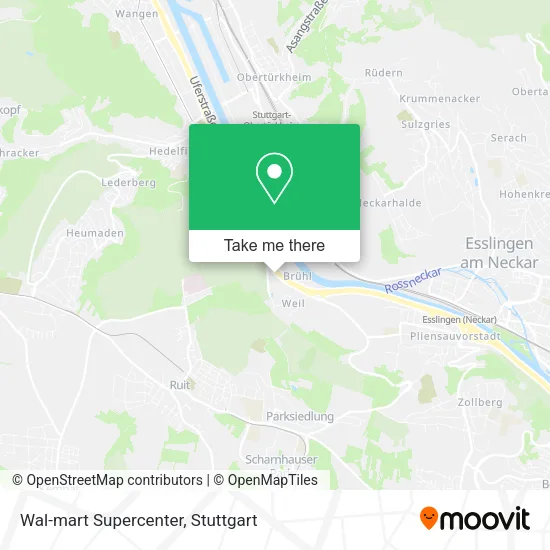 Карта Wal-mart Supercenter