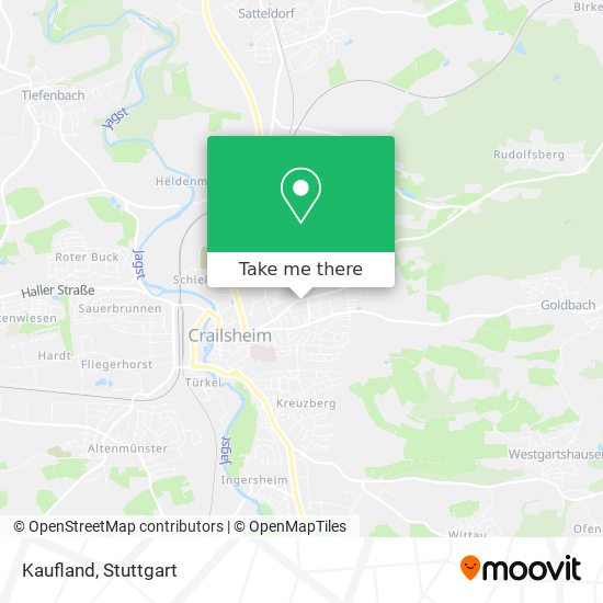 Kaufland map