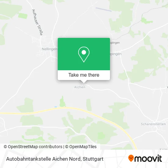 Карта Autobahntankstelle Aichen Nord