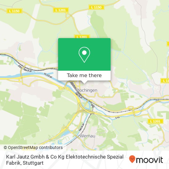 Карта Karl Jautz Gmbh & Co Kg Elektotechnische Spezial Fabrik