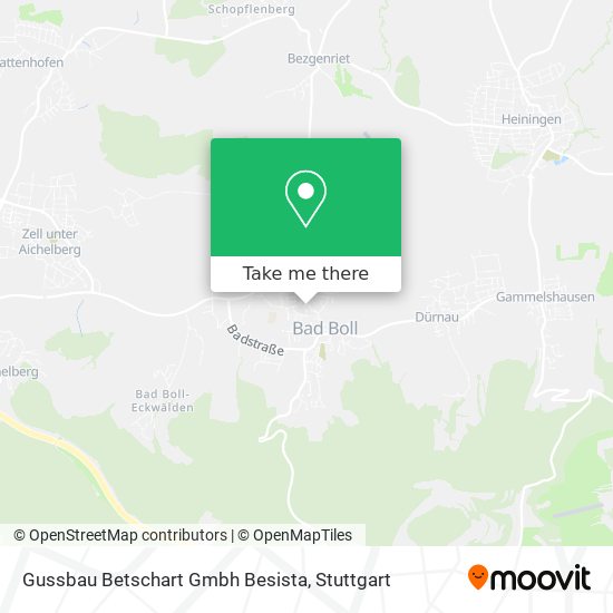 Gussbau Betschart Gmbh Besista map