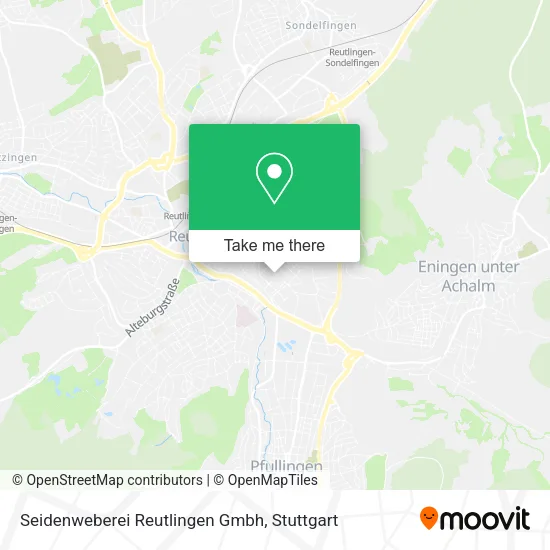 Карта Seidenweberei Reutlingen Gmbh