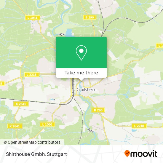 Shirthouse Gmbh map