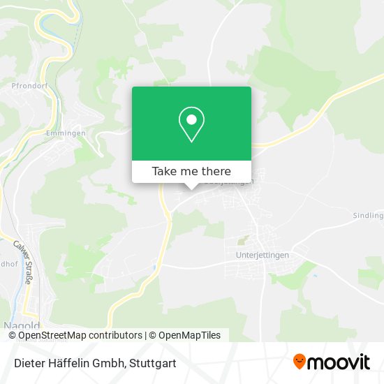 Dieter Häffelin Gmbh map