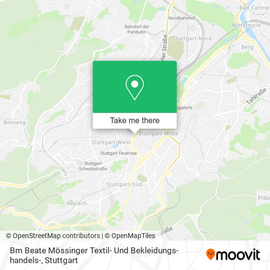 Bm Beate Mössinger Textil- Und Bekleidungs-handels- map