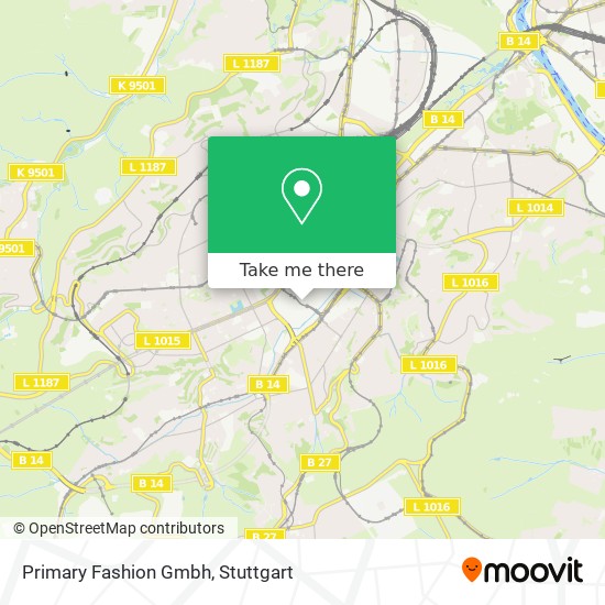 Primary Fashion Gmbh map