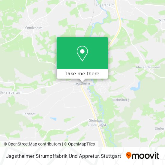 Jagstheimer Strumpffabrik Und Appretur map