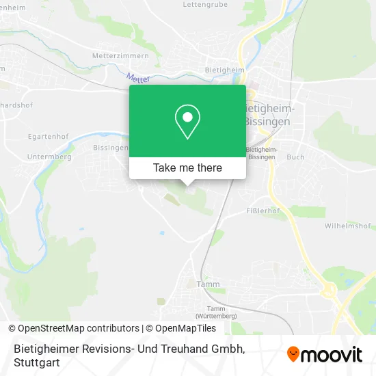 Карта Bietigheimer Revisions- Und Treuhand Gmbh