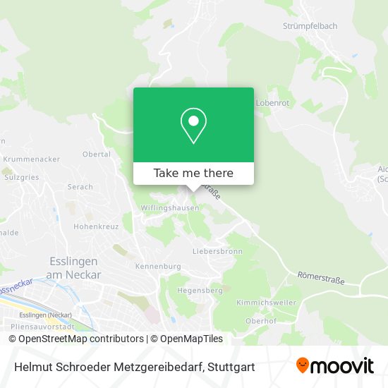 Карта Helmut Schroeder Metzgereibedarf