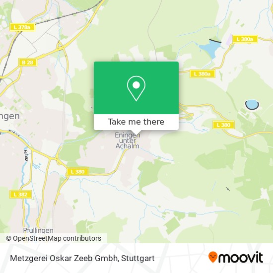 Metzgerei Oskar Zeeb Gmbh map