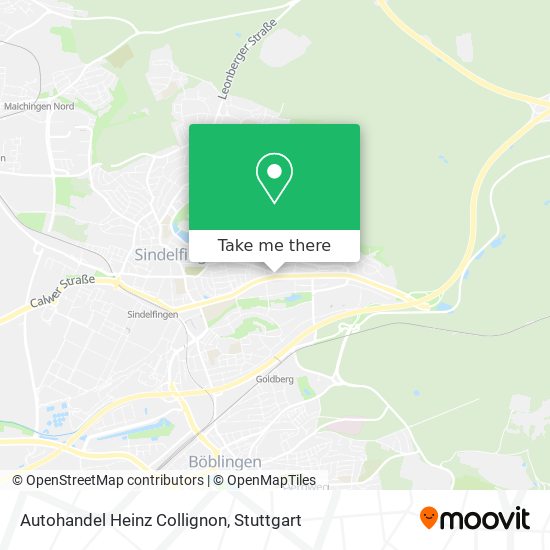 Autohandel Heinz Collignon map