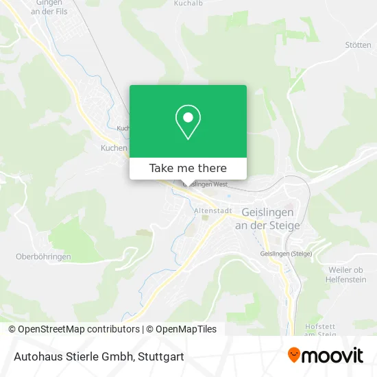Карта Autohaus Stierle Gmbh