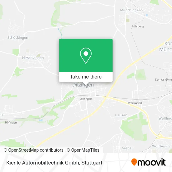 Карта Kienle Automobiltechnik Gmbh