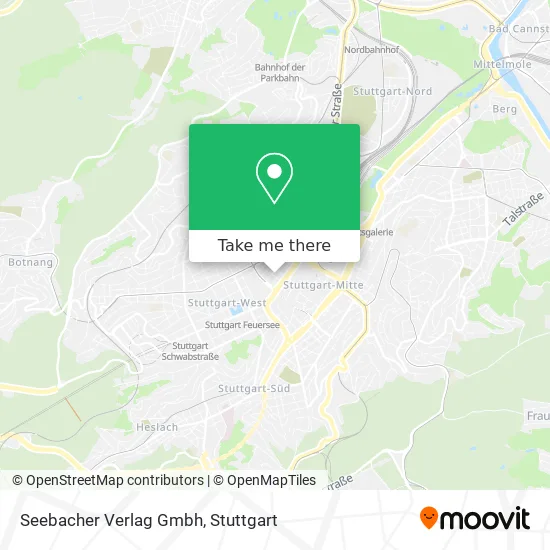 Карта Seebacher Verlag Gmbh