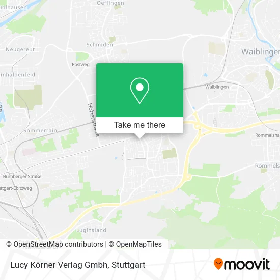 Карта Lucy Körner Verlag Gmbh