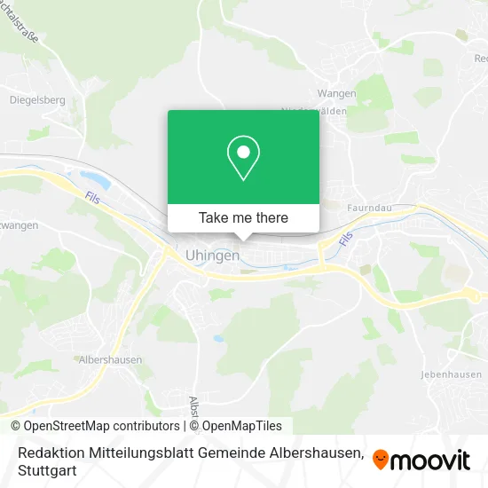Карта Redaktion Mitteilungsblatt Gemeinde Albershausen