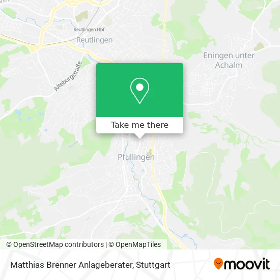 Карта Matthias Brenner Anlageberater