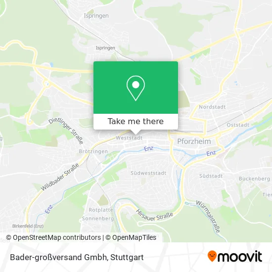 Карта Bader-großversand Gmbh