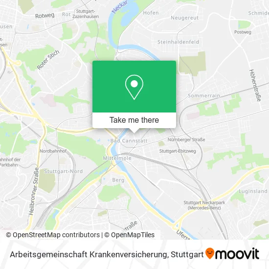 Карта Arbeitsgemeinschaft Krankenversicherung