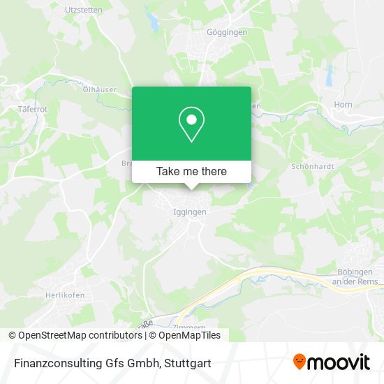 Карта Finanzconsulting Gfs Gmbh