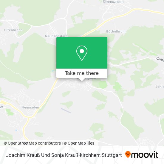 Joachim Krauß Und Sonja Krauß-kirchherr map