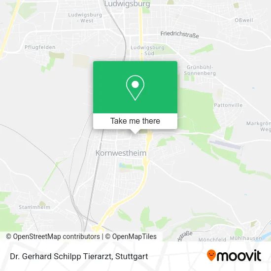 Карта Dr. Gerhard Schilpp Tierarzt