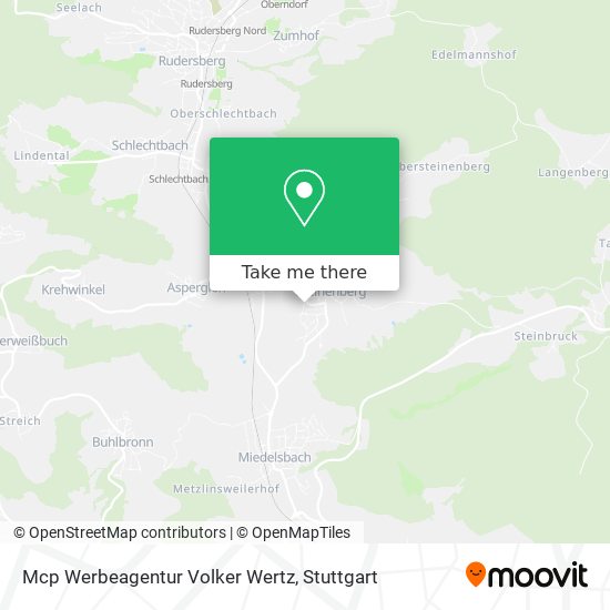 Mcp Werbeagentur Volker Wertz map