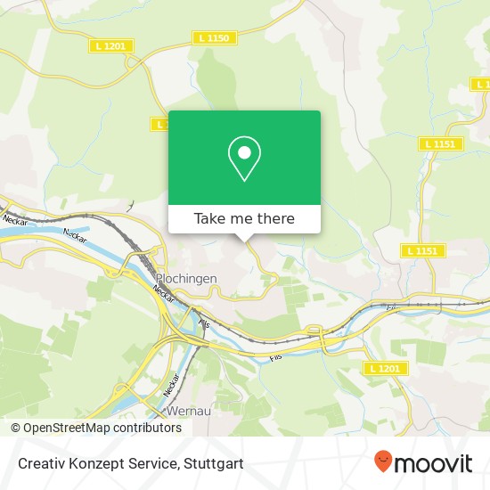 Creativ Konzept Service map