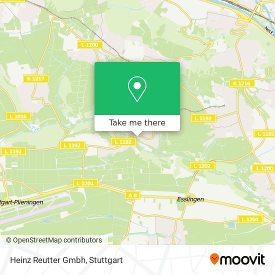 Карта Heinz Reutter Gmbh