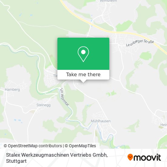 Stalex Werkzeugmaschinen Vertriebs Gmbh map