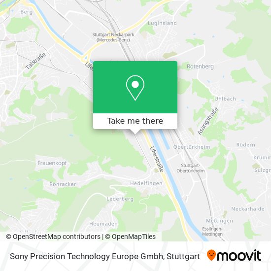 Карта Sony Precision Technology Europe Gmbh