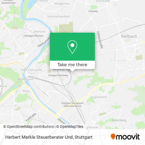 Карта Herbert Merkle Steuerberater Und