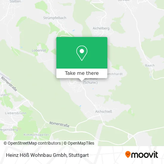 Карта Heinz Höß Wohnbau Gmbh